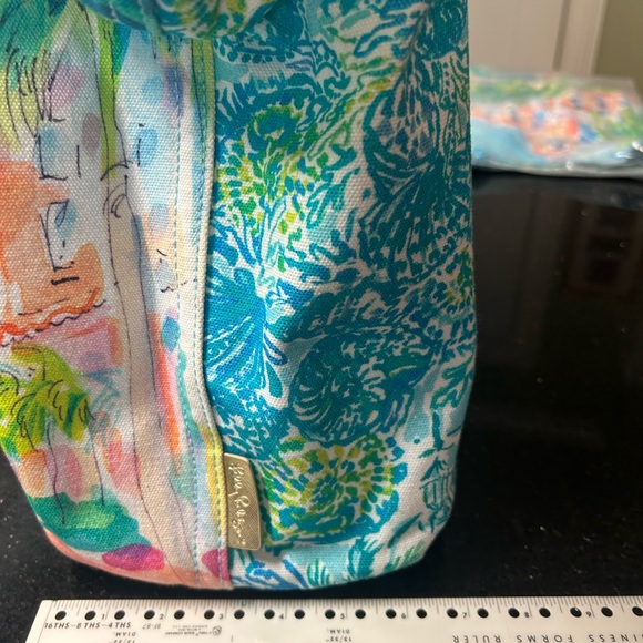 NWOT Lilly Pulitzer Limited Edition “The Breakers” Hotel Palm Tote Beach Bag - Picture 6 of 7